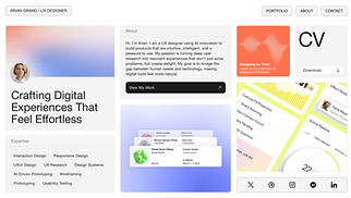 All website templates - UX Designer (Sleek)