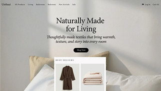 All website templates - Home Goods Store (Cosy)