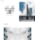 Architecture firm using an architecture portfolio template