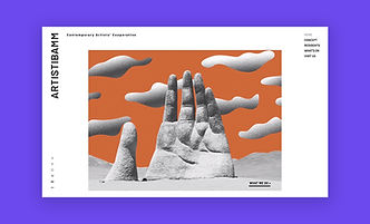 Exemple de portfolio d’un artiste contemporain