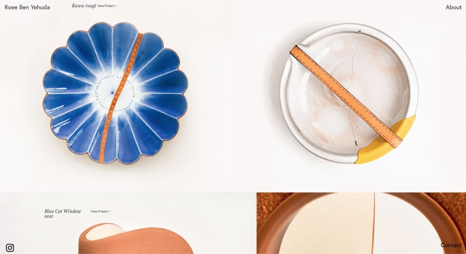 Homepage von Roee Ben Yehuda. Erstellt mit dem Website-Baukasten von Wix.