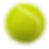 Title for a tennis club with a tennis ball that follows the cursor.